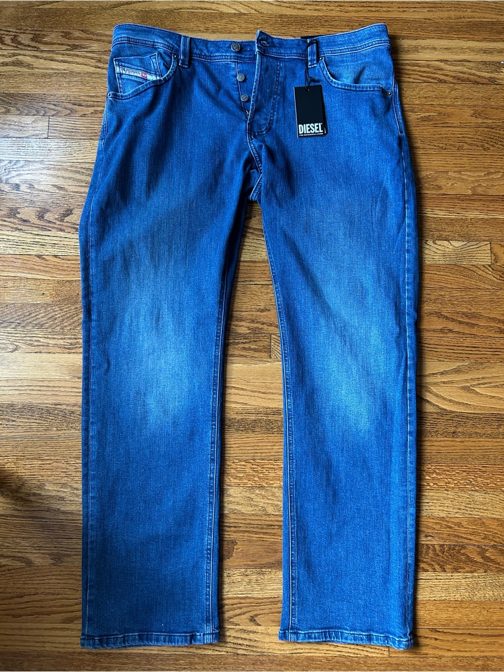 Diesel Men’s Straight Jeans 38 x 32